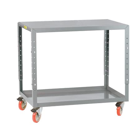 Little Giant 24" x 36" Shelf Size, 1200 lbs. Capacity, 4 Swivel Casters with Total Lock Brakes, Adjustable Height IP-2436-2AH-TL
